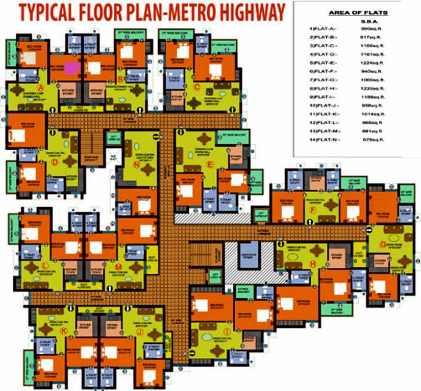 Images for Cluster Plan of Metro Highway