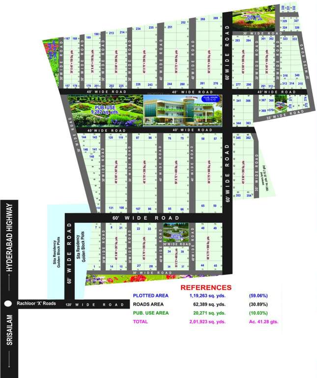 sita residency Images for Layout Plan of AVC Sita Residency