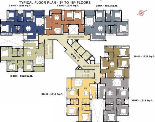 Images for Cluster Plan of Bren Champions Square Images for Cluster Plan of Bren Champions Square
