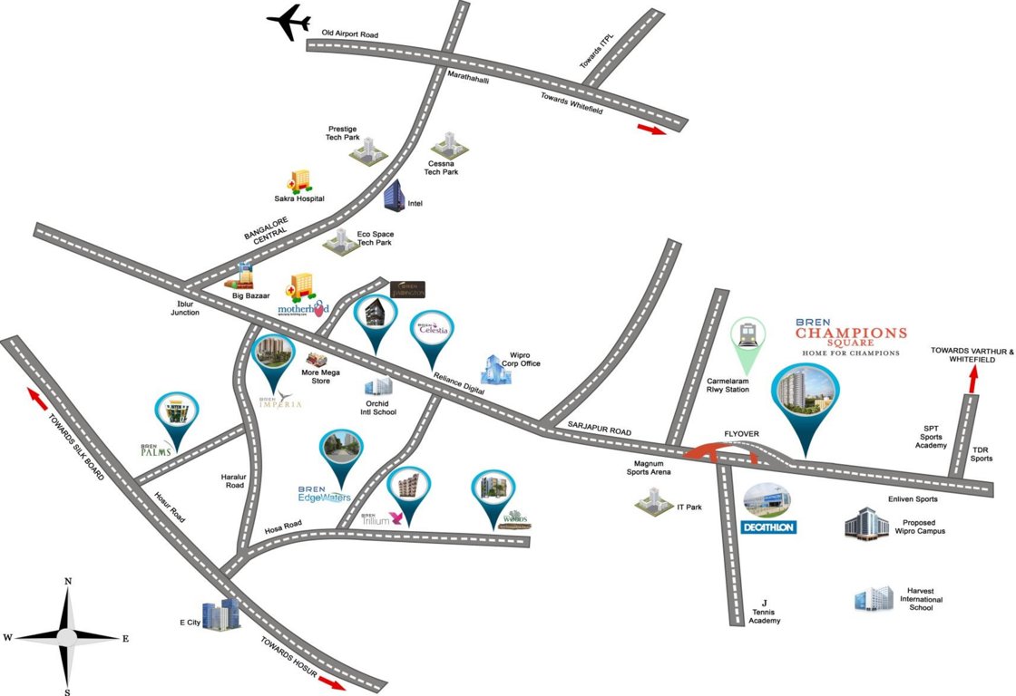 Images for Location Plan of Bren Champions Square