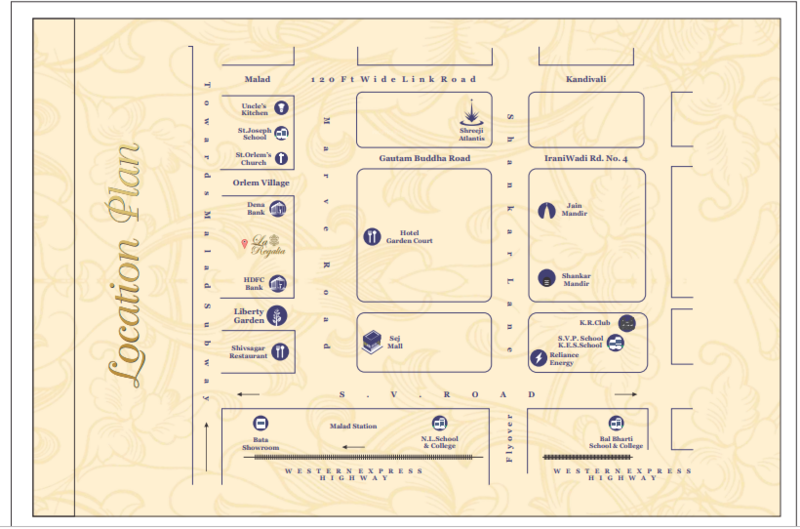 la regalia Location Plan