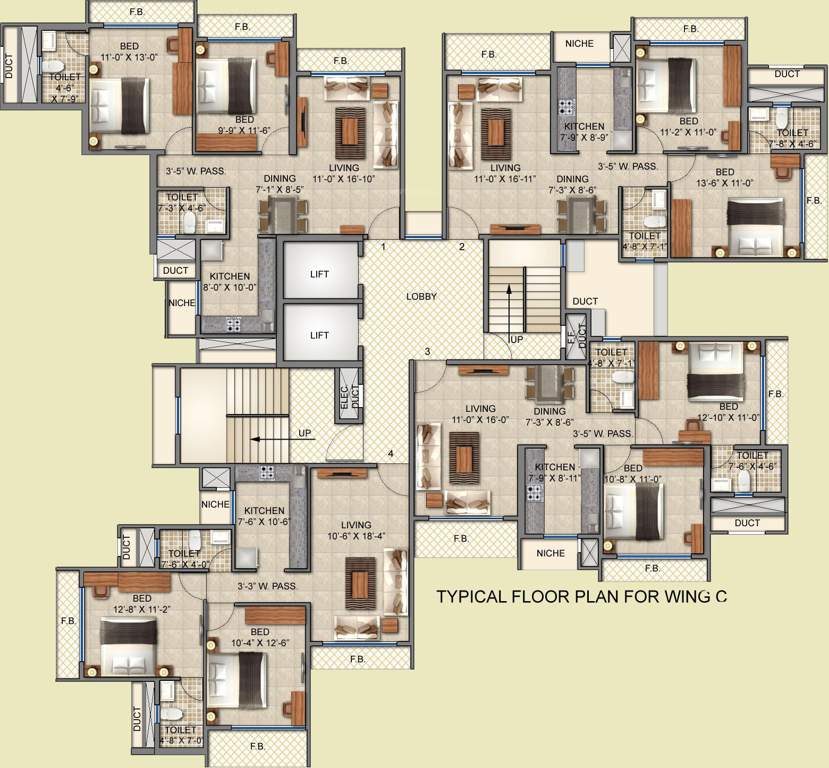 Images for Cluster Plan of Safal Jai Gopi Krishna CHSL