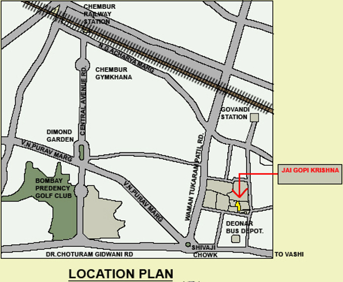 Images for Location Plan of Safal Jai Gopi Krishna CHSL