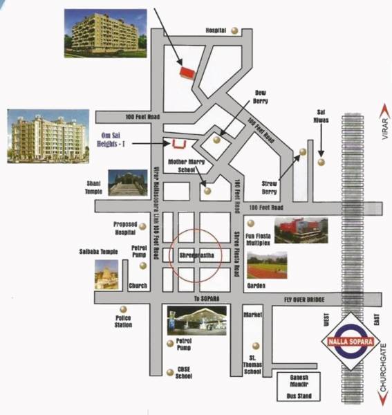 Images for Location Plan of Sai Om Sai Heights Images for Location Plan of Sai Om Sai Heights