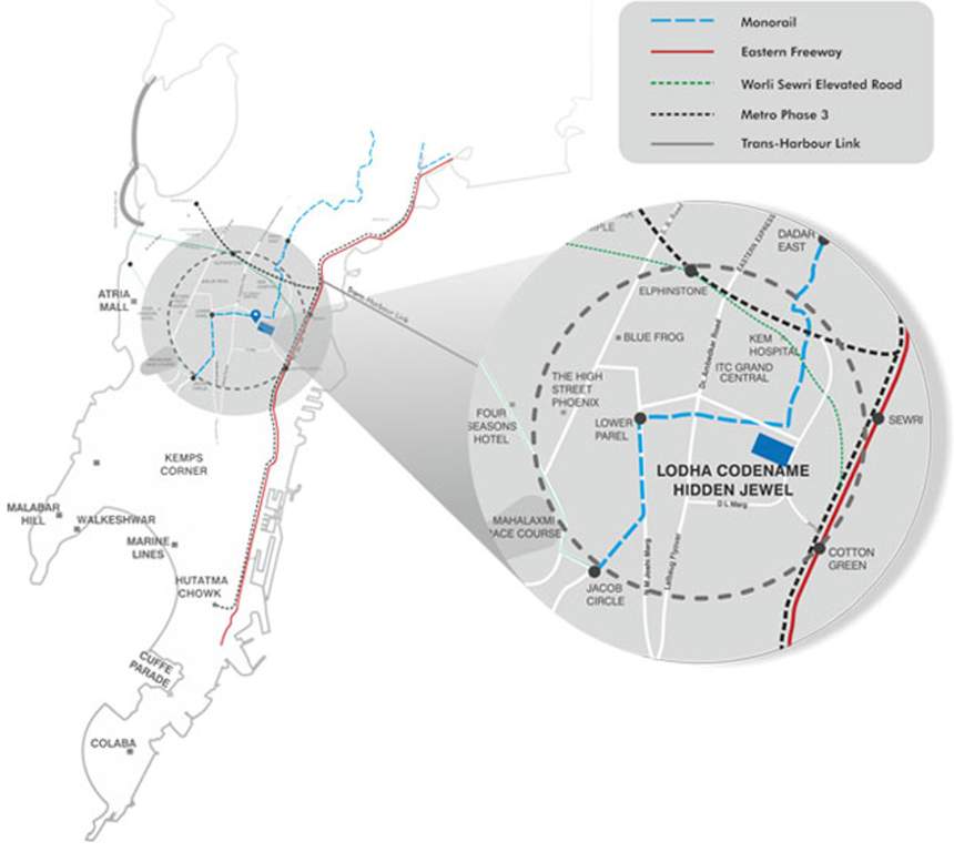 codename hidden jewel Images for Location Plan of Lodha Codename Hidden Jewel