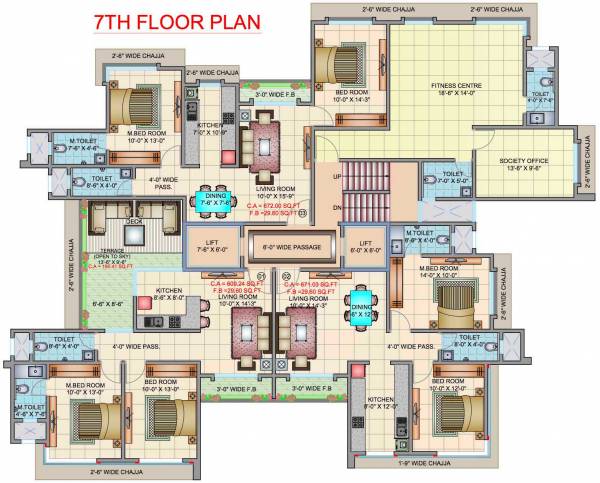Images for Cluster Plan of SMGK Kala Niketan