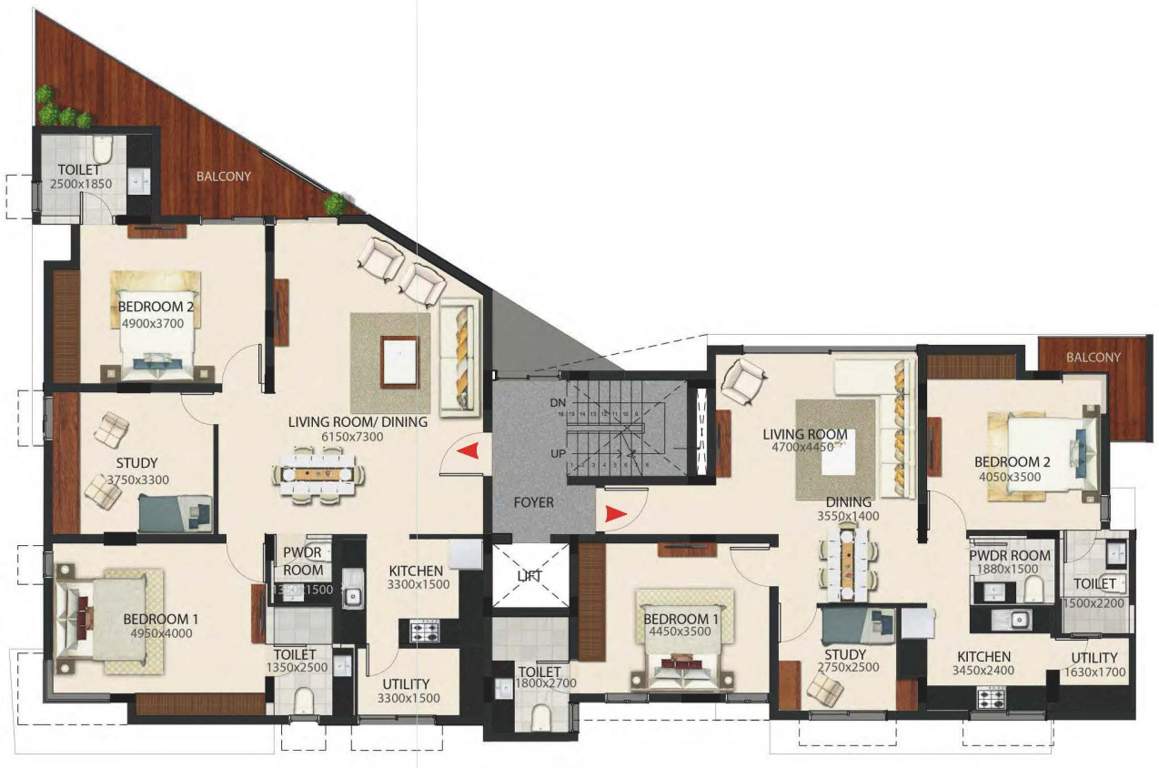 Images for Cluster Plan of Deccan Vista