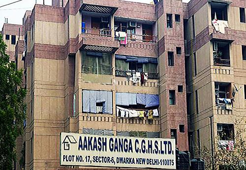 Images for Elevation of CGHS Group Akash Ganga Apartments
