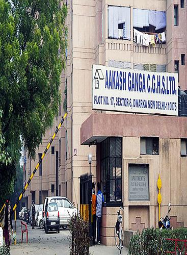 Images for Elevation of CGHS Group Akash Ganga Apartments