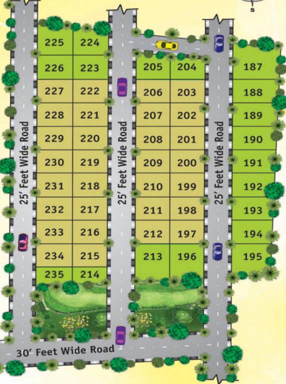 Images for Layout Plan of Aakruthi Samudrikaa Enclave