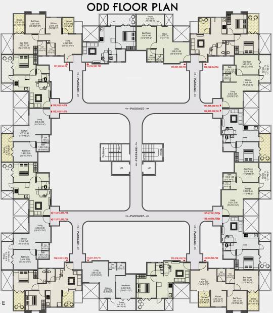 Images for Cluster Plan of Polite Bhalchandra Puram