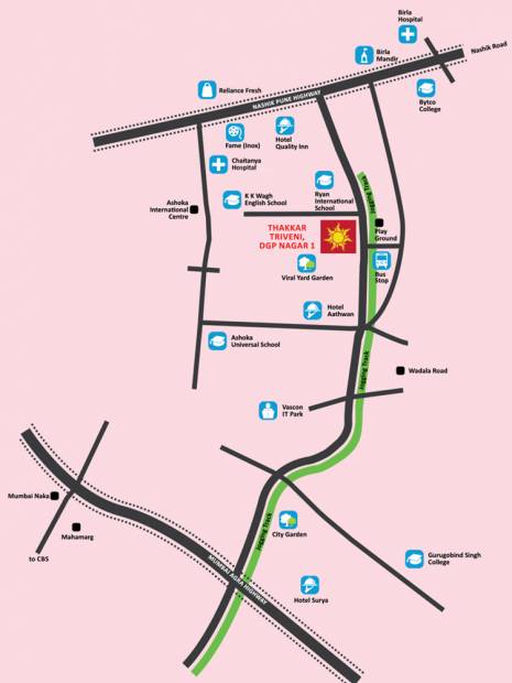 Images for Location Plan of Thakkar Thakkar Triveni