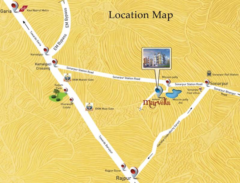  marvella Images for Location Plan of Rajwada Marvella