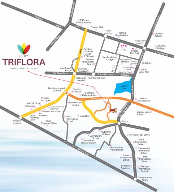  triflora Images for Location Plan of Hilife Triflora