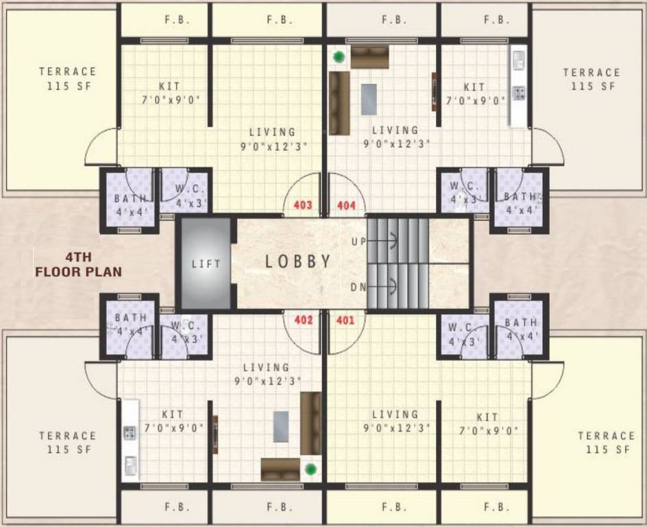 Images for Cluster Plan of Aditya Tulsi Aangan