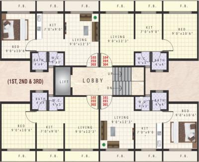 Images for Cluster Plan of Aditya Tulsi Aangan