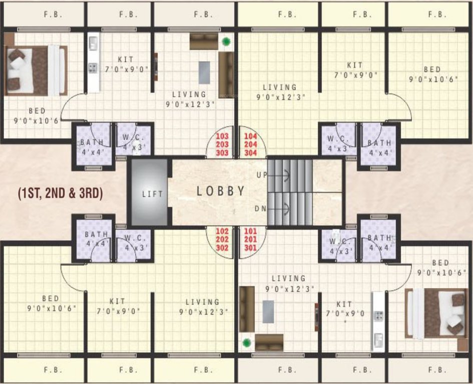 Images for Cluster Plan of Aditya Tulsi Aangan