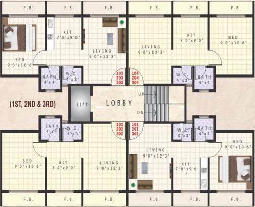 Images for Cluster Plan of Aditya Tulsi Aangan Images for Cluster Plan of Aditya Tulsi Aangan