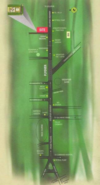 Images for Location Plan of Sankla Buildcoon Satyam Shivam Sundaram