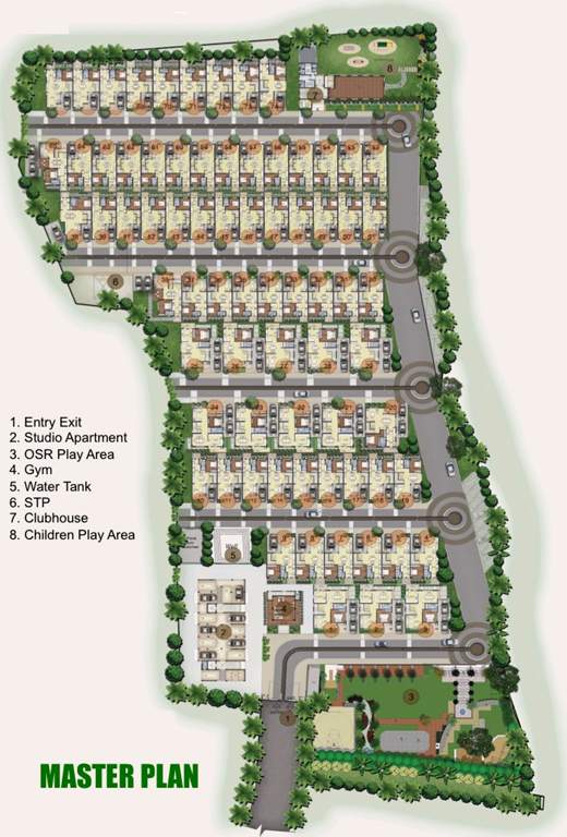 Images for Master Plan of VA Ahuja Highlands Villas