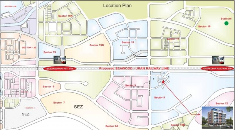 Images for Location Plan of Aditya Siddhivinayak CHS