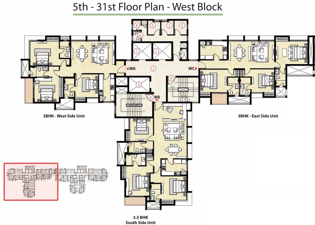  vista Images for Cluster Plan of Mani Vista