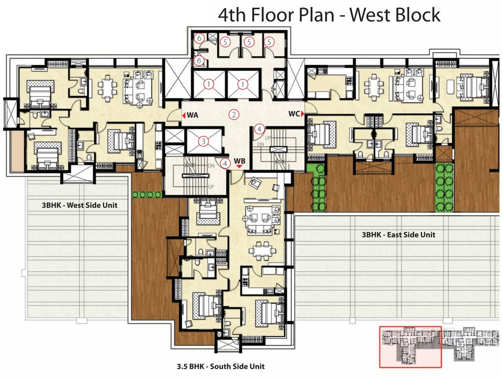  vista Images for Cluster Plan of Mani Vista
