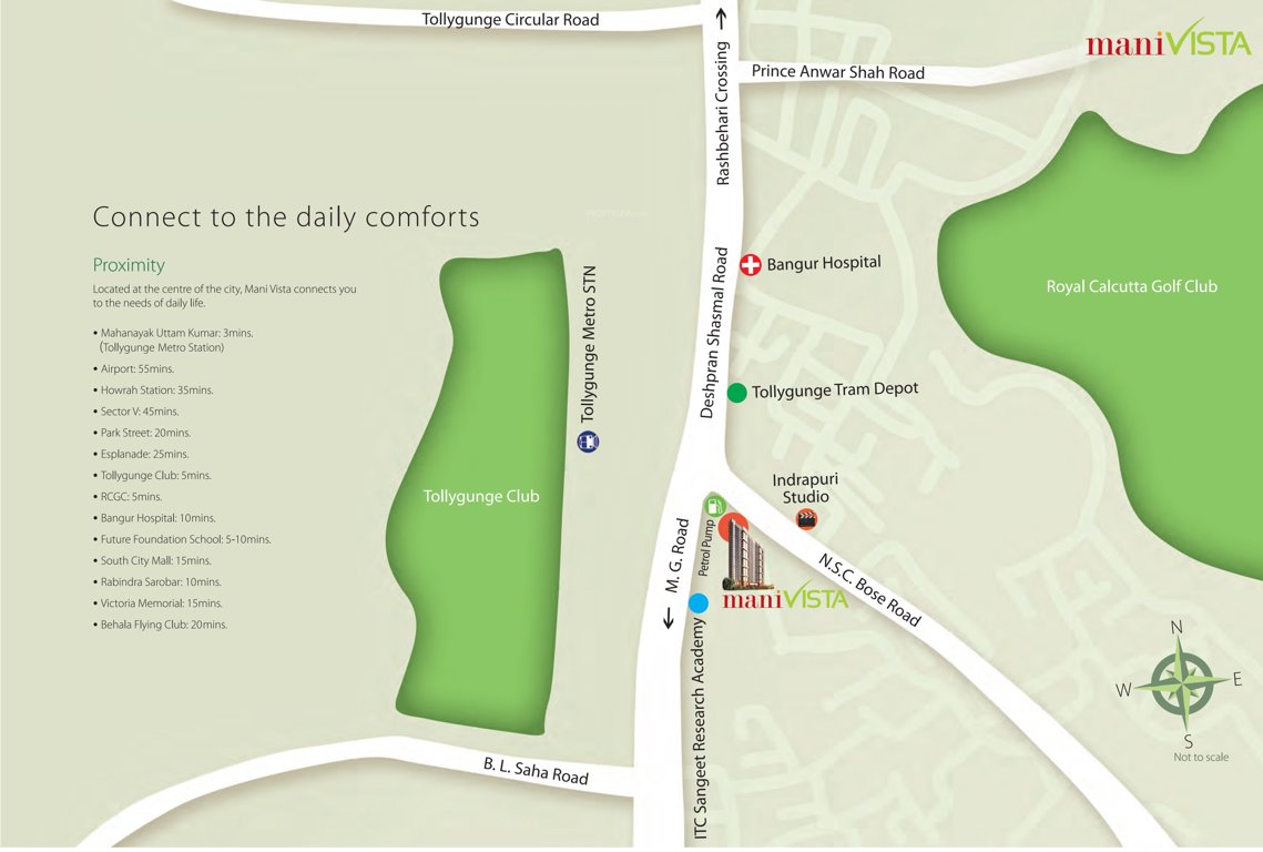  vista Images for Location Plan of Mani Vista