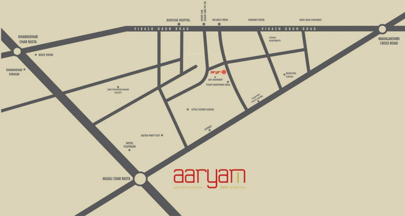 Images for Location Plan of Suvidha Aaryam