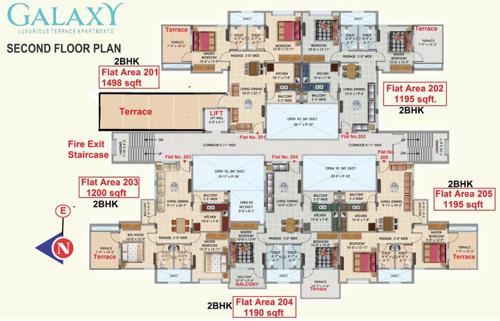 Images for Cluster Plan of Maharshee Galaxy Apartments