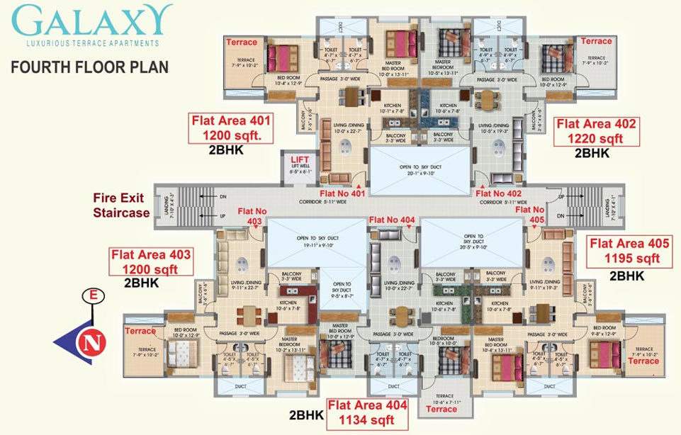 Images for Cluster Plan of Maharshee Galaxy Apartments
