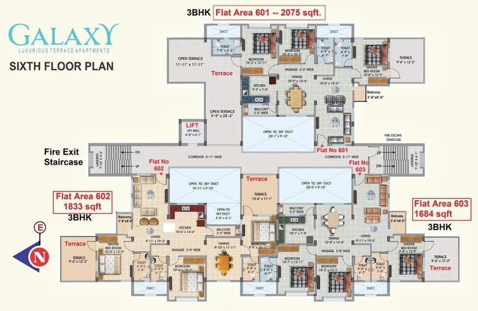 Images for Cluster Plan of Maharshee Galaxy Apartments