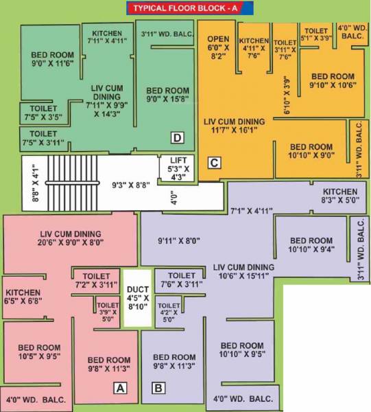 Images for Cluster Plan of Satyam Satyam Tower