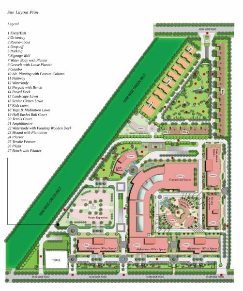 Images for Layout Plan of Bhutani Alphathum Phase I To IV