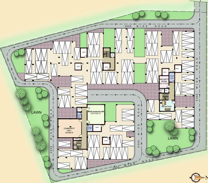  omni tulsi Images for Cluster Plan of Omnitech Omni Tulsi