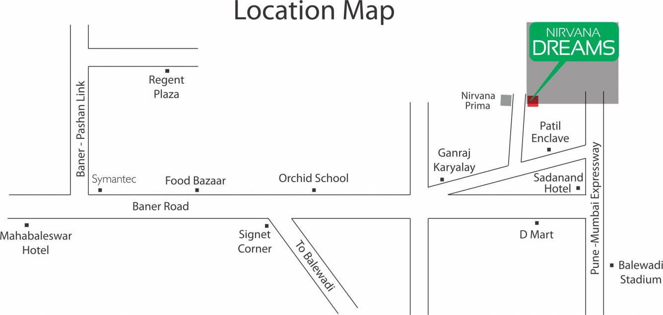 Images for Location Plan of Vastu Nirvana Dreams