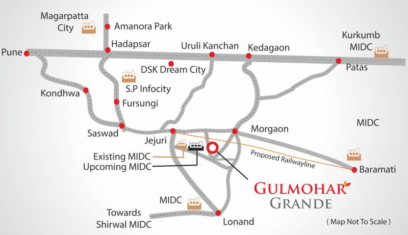 Images for Location Plan of Castle Dream Gulmohar Grande