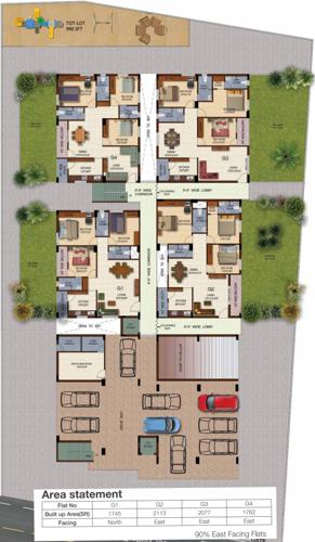  aqua Images for Cluster Plan of Pavani Aqua