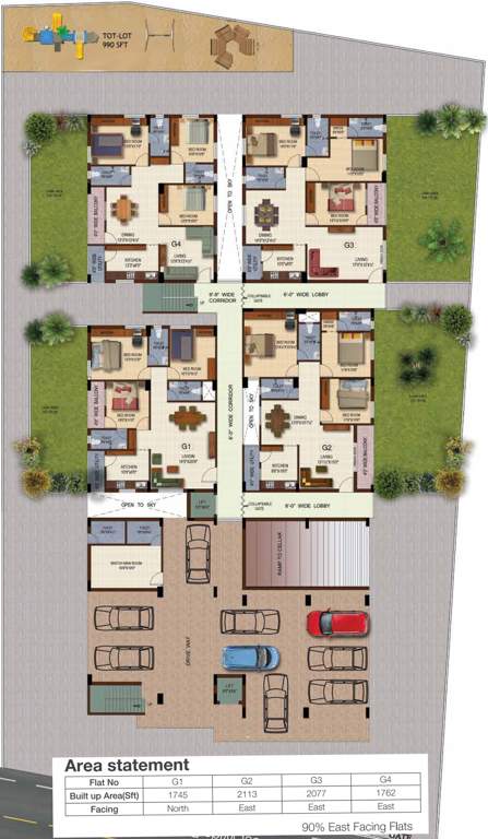  aqua Images for Cluster Plan of Pavani Aqua
