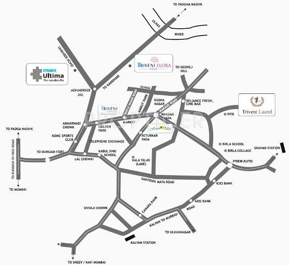 Images for Location Plan of Triveni Triveni Flora