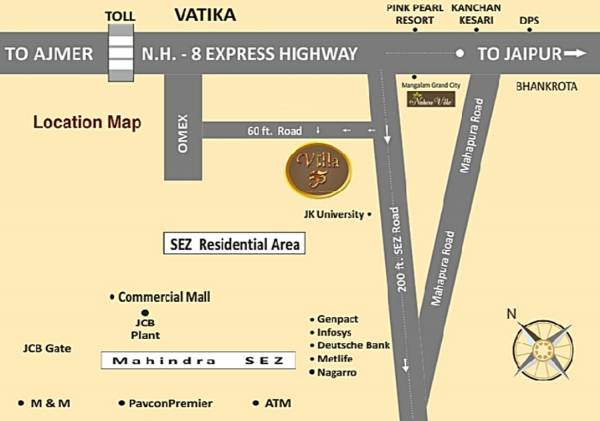 Images for Location Plan of Pinkwall Villa 55