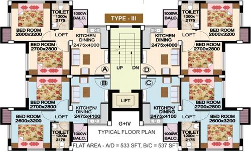  valley-housing-complex Images for Cluster Plan of Golden Golden Valley Housing Complex