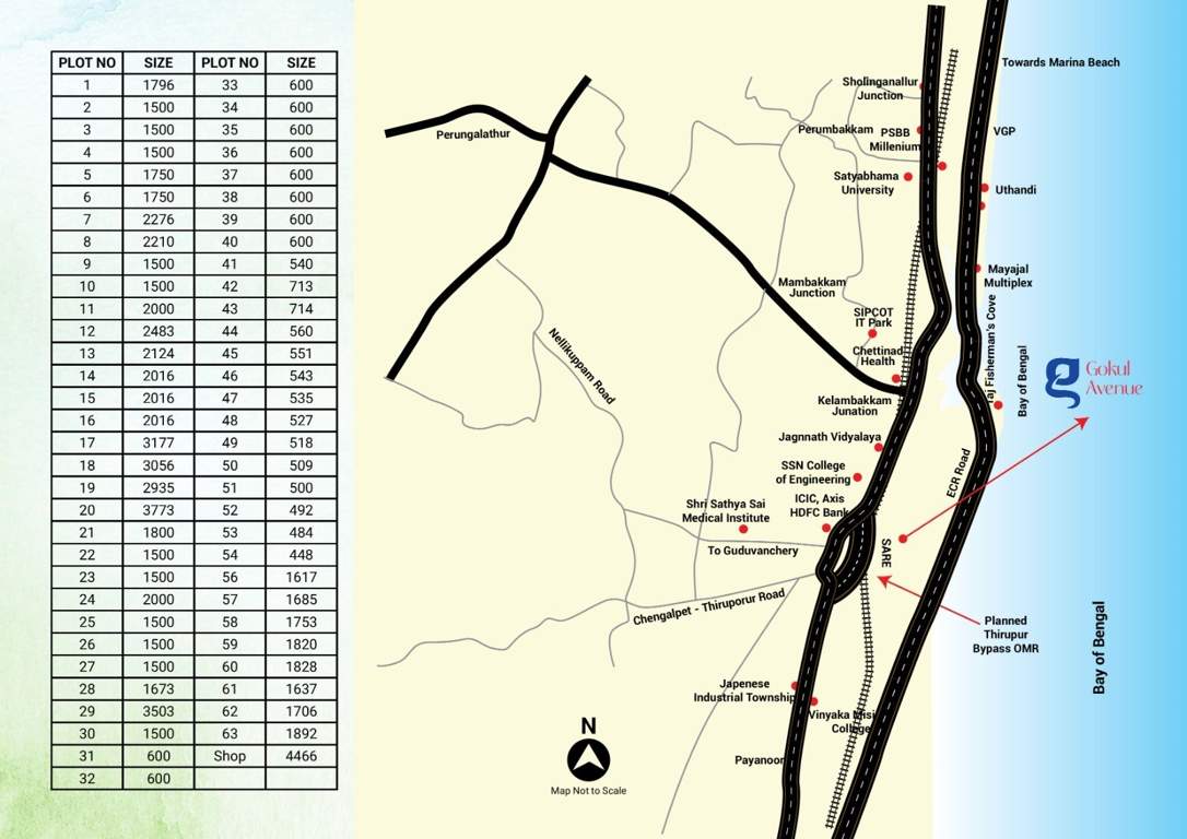  gokul avenue Images for Location Plan of i5 Gokul Avenue