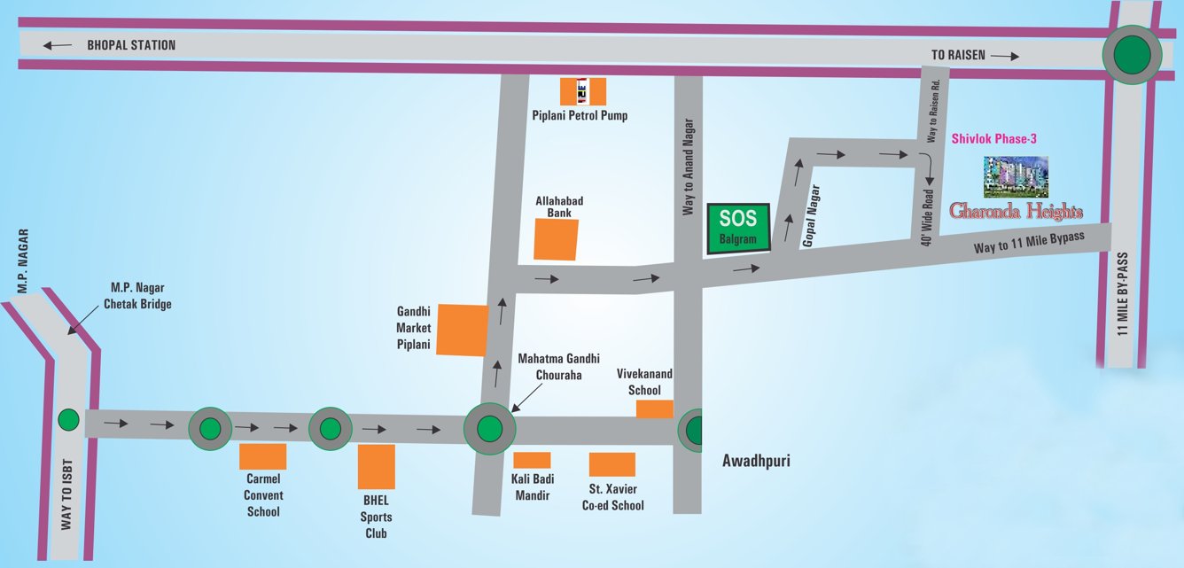  heights Location Plan