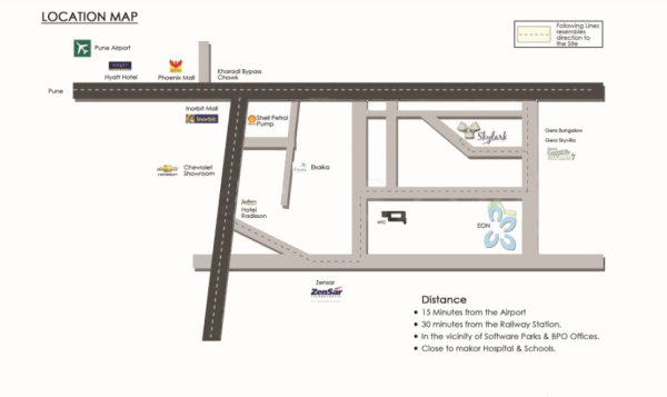  skylark Location Plan