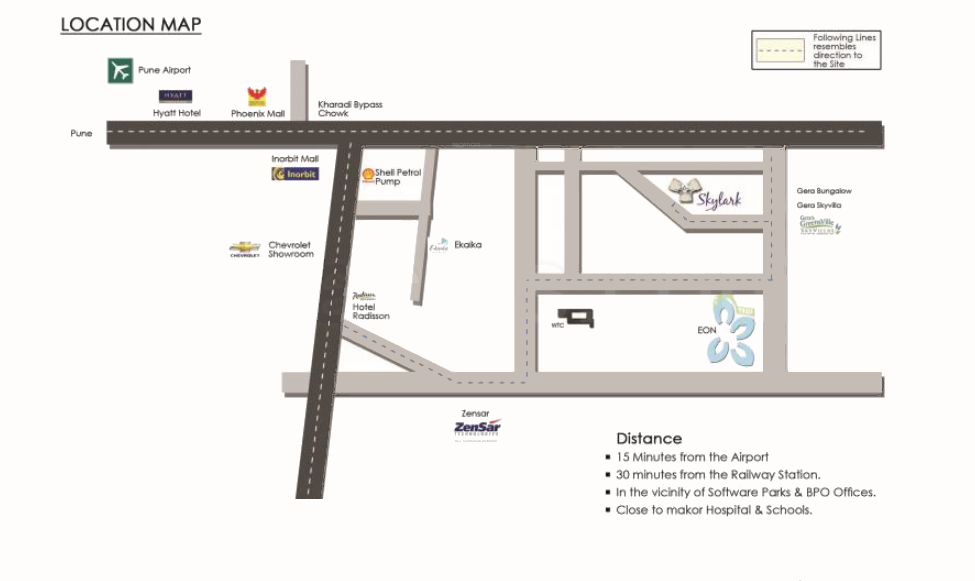 skylark Location Plan