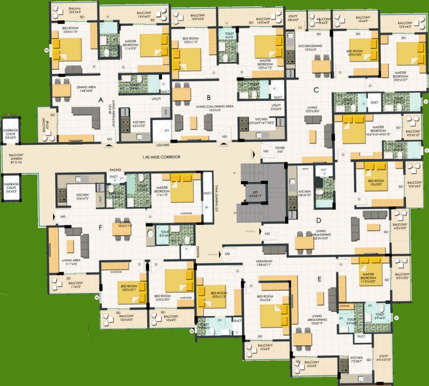  cocoon Images for Cluster Plan of White Cocoon