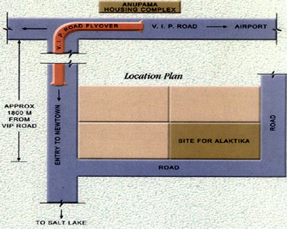 Images for Location Plan of Bengal Peerless Housing Alaktika