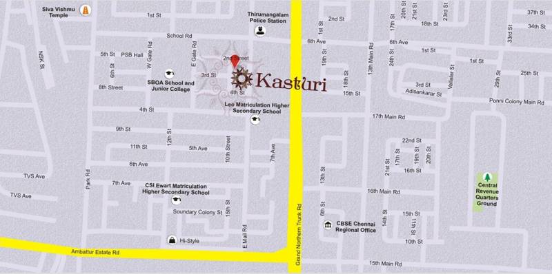 Images for Location Plan of India Kasturi