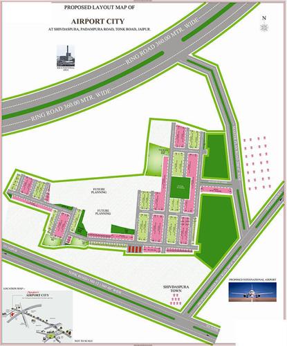  airport-city Images for Layout Plan of Manglam Airport City